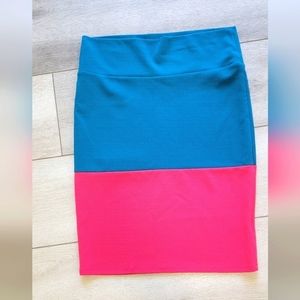 Lularoe Color Block Skirt